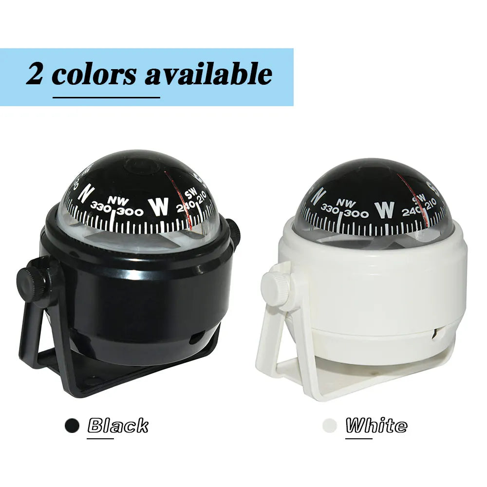 HD Waterproof Marine Compass – Multi-Purpose LED Digital Navigation Mount