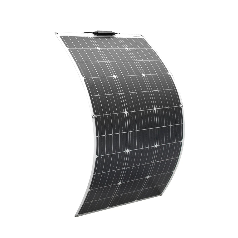 Flexible Solar Panel Kit – 100W/200W/300W 12V 24V Battery Charger