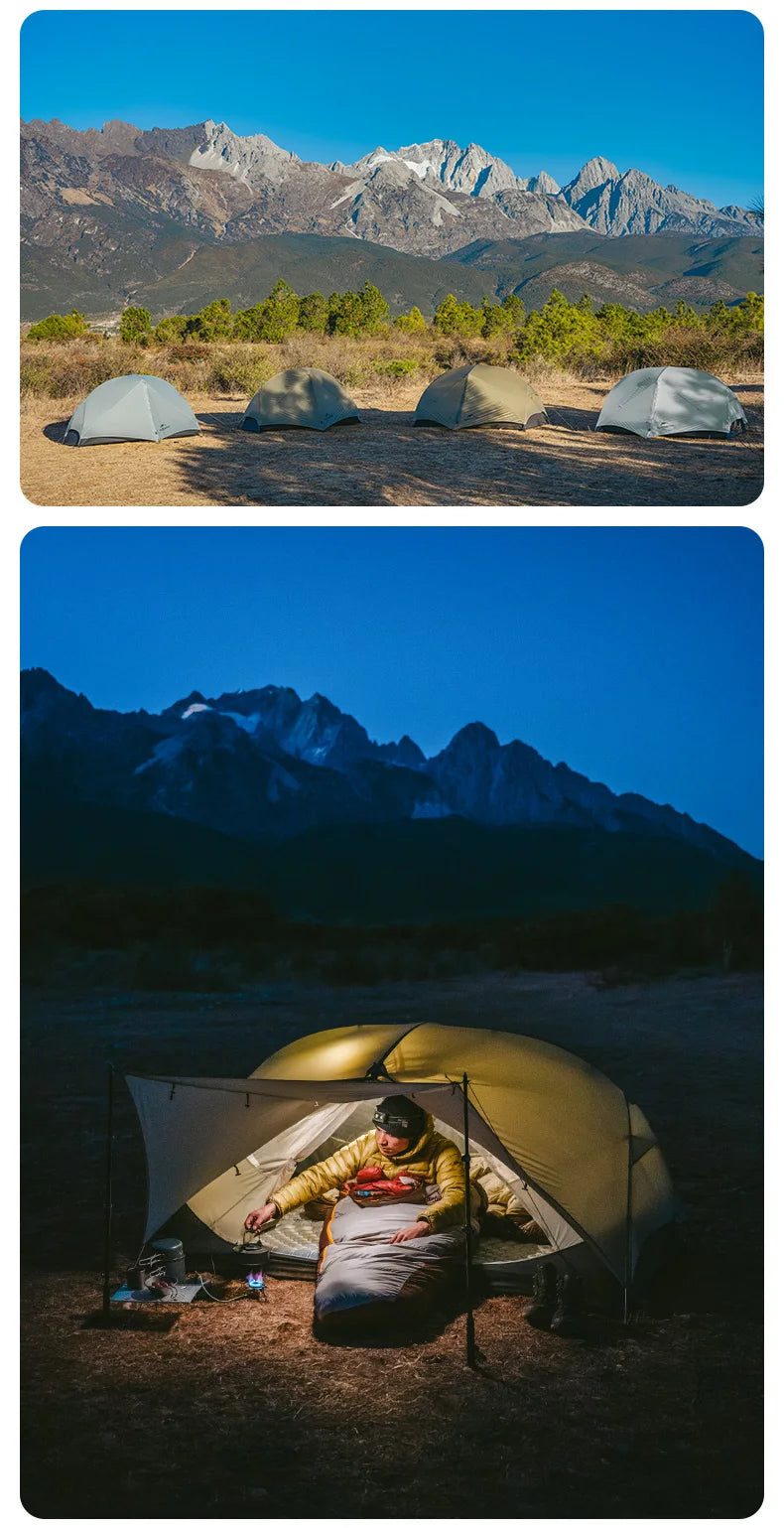 Naturehike Mongar UL 2 – Ultralight 2-Person Waterproof Backpacking Tent