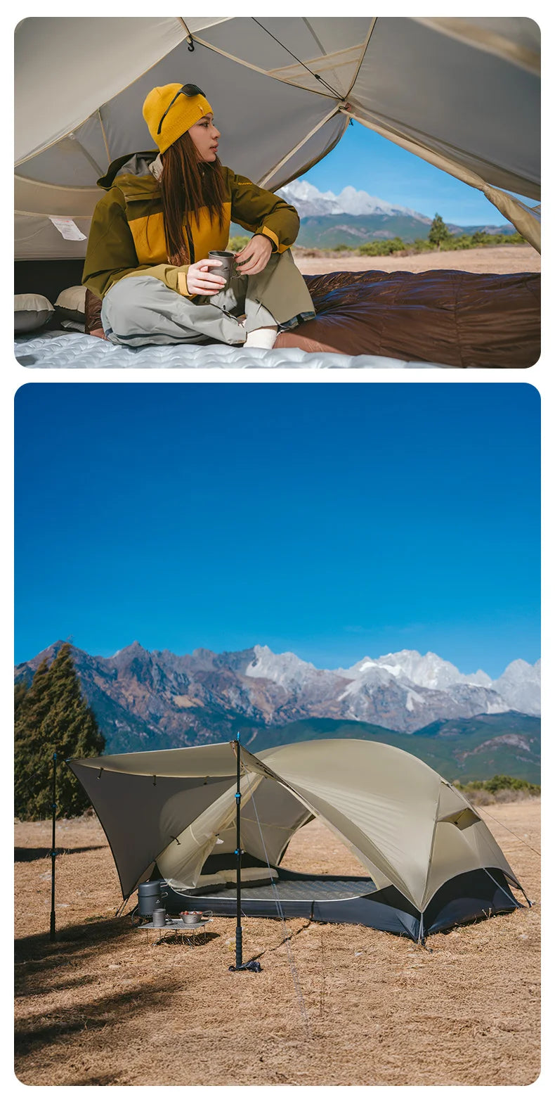 Naturehike Mongar UL 2 – Ultralight 2-Person Waterproof Backpacking Tent