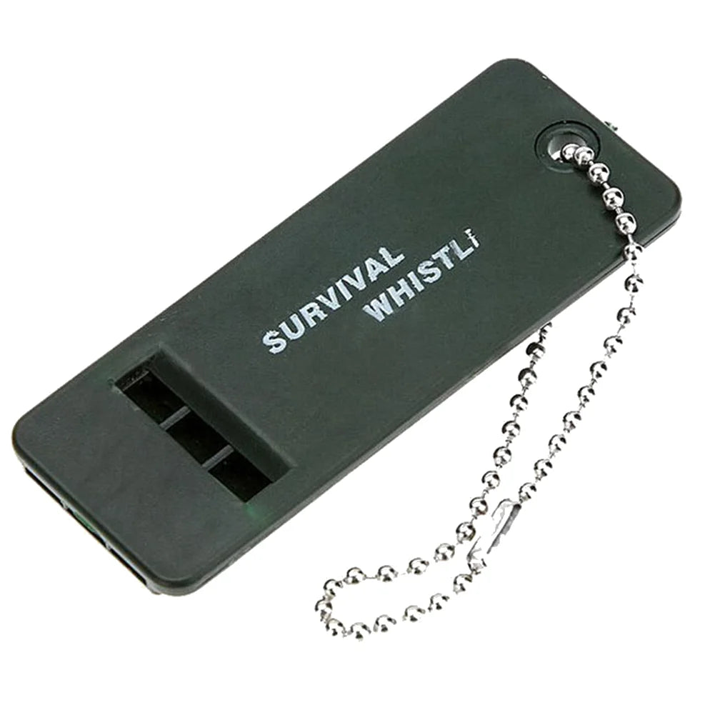 3-Frequency Survival Whistle – High-Decibel Outdoor Emergency Tool