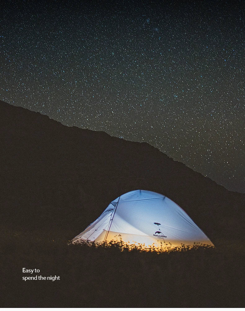 Naturehike Cloud Up 2-Person Ultralight Tent – Waterproof Camping & Hiking