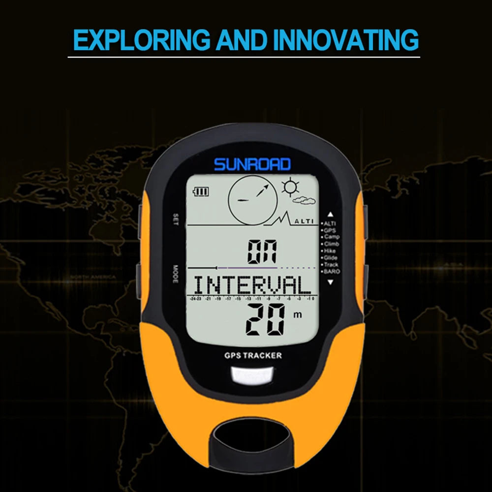 Portable Handheld GPS – Digital Altimeter, Barometer & Compass