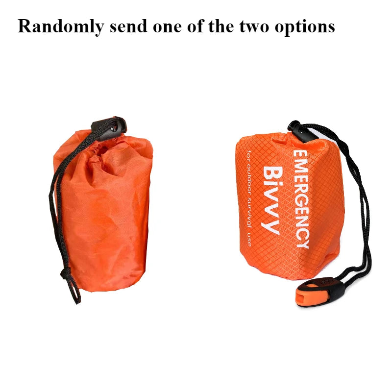 EDC Outdoor Thermal Survival Sack – Waterproof Emergency First Aid Kit