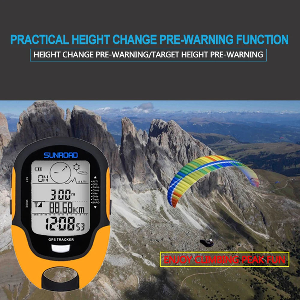 Portable Handheld GPS – Digital Altimeter, Barometer & Compass