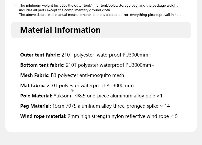 Naturehike Cloud Up 2-Person Ultralight Tent – Waterproof Camping & Hiking