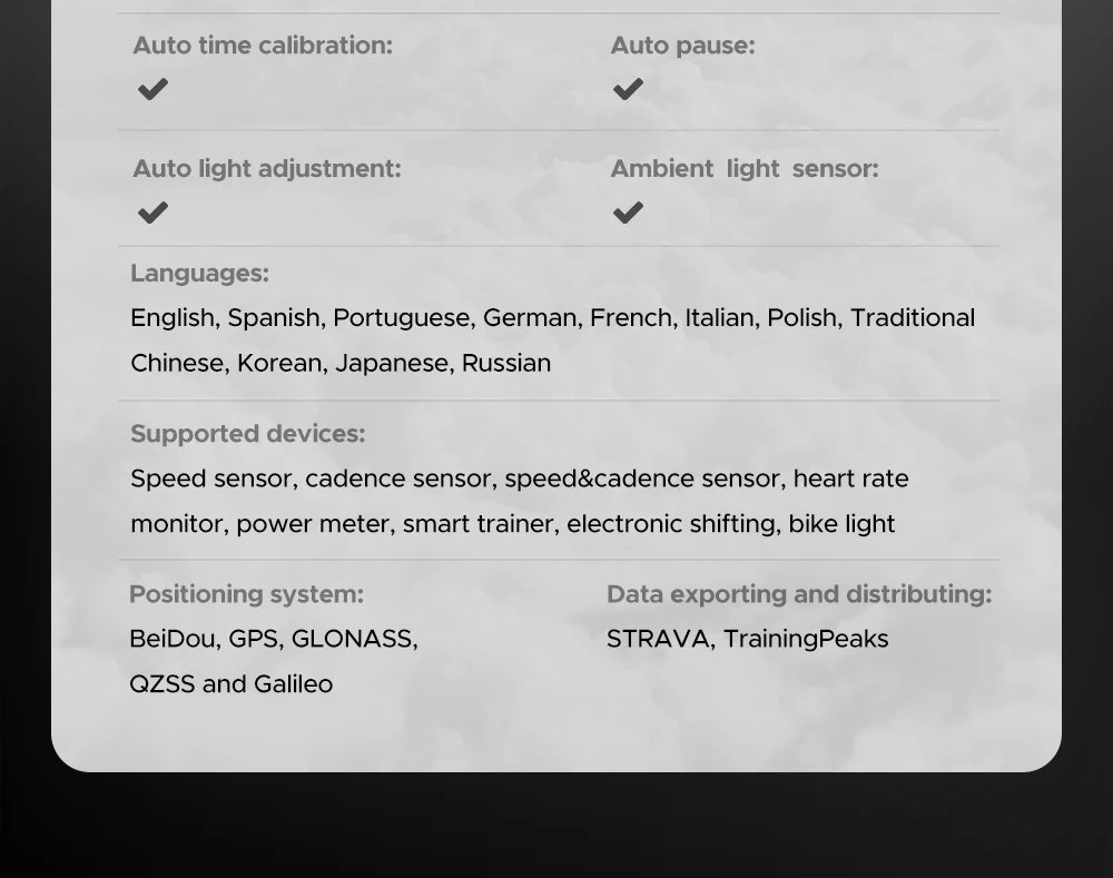 GEOID CC600 Bike Computer – Smart GPS Speedometer with Wireless Navigation