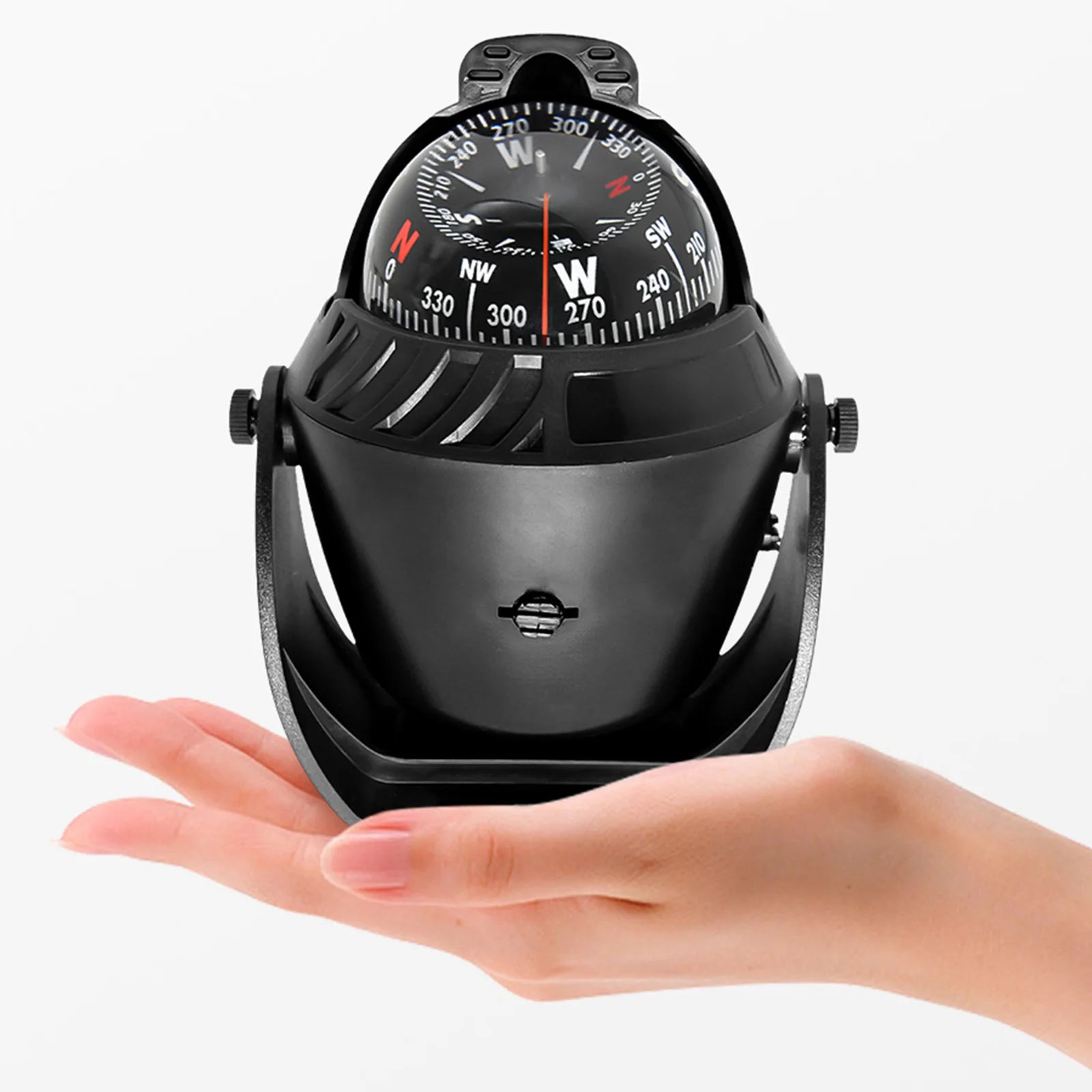 Waterproof Marine Compass – LED Night Light Nautical Navigation