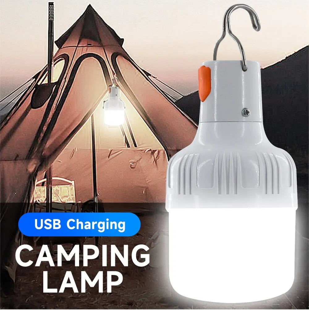 60W Rechargeable LED Lantern – Emergency Outdoor Camping Light