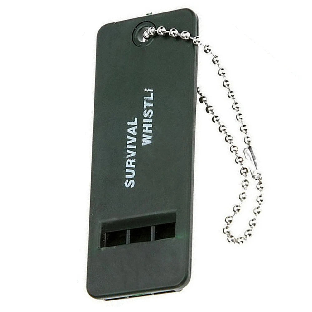 3-Frequency Survival Whistle – High-Decibel Outdoor Emergency Tool