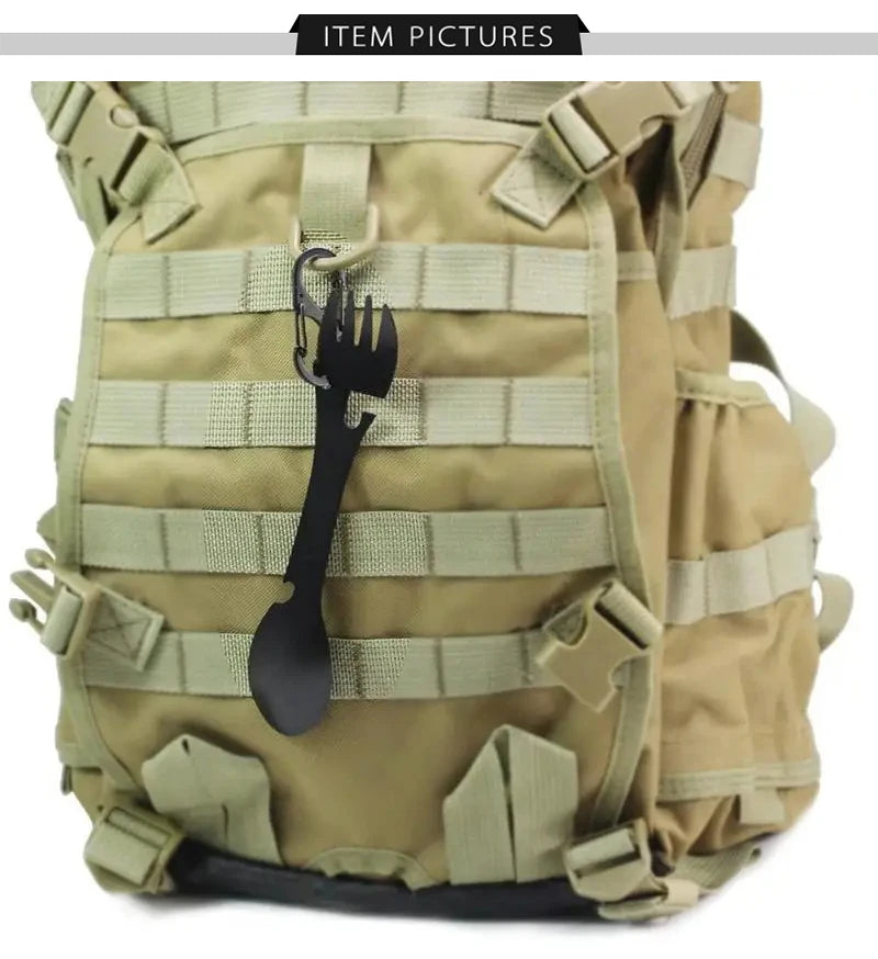 5-in-1 Outdoor Survival Tool – Multi-Functional Camping EDC Kit