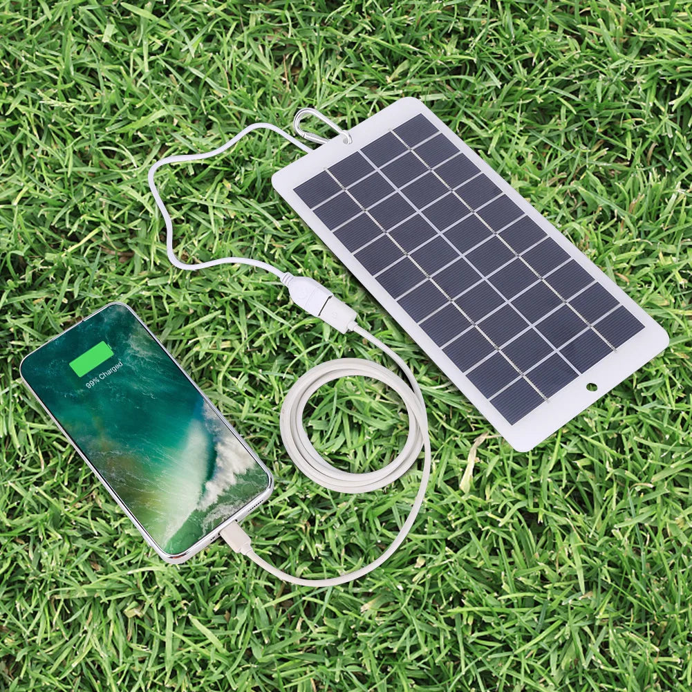 10W 5V Portable Solar Charger with USB Output – 900mA