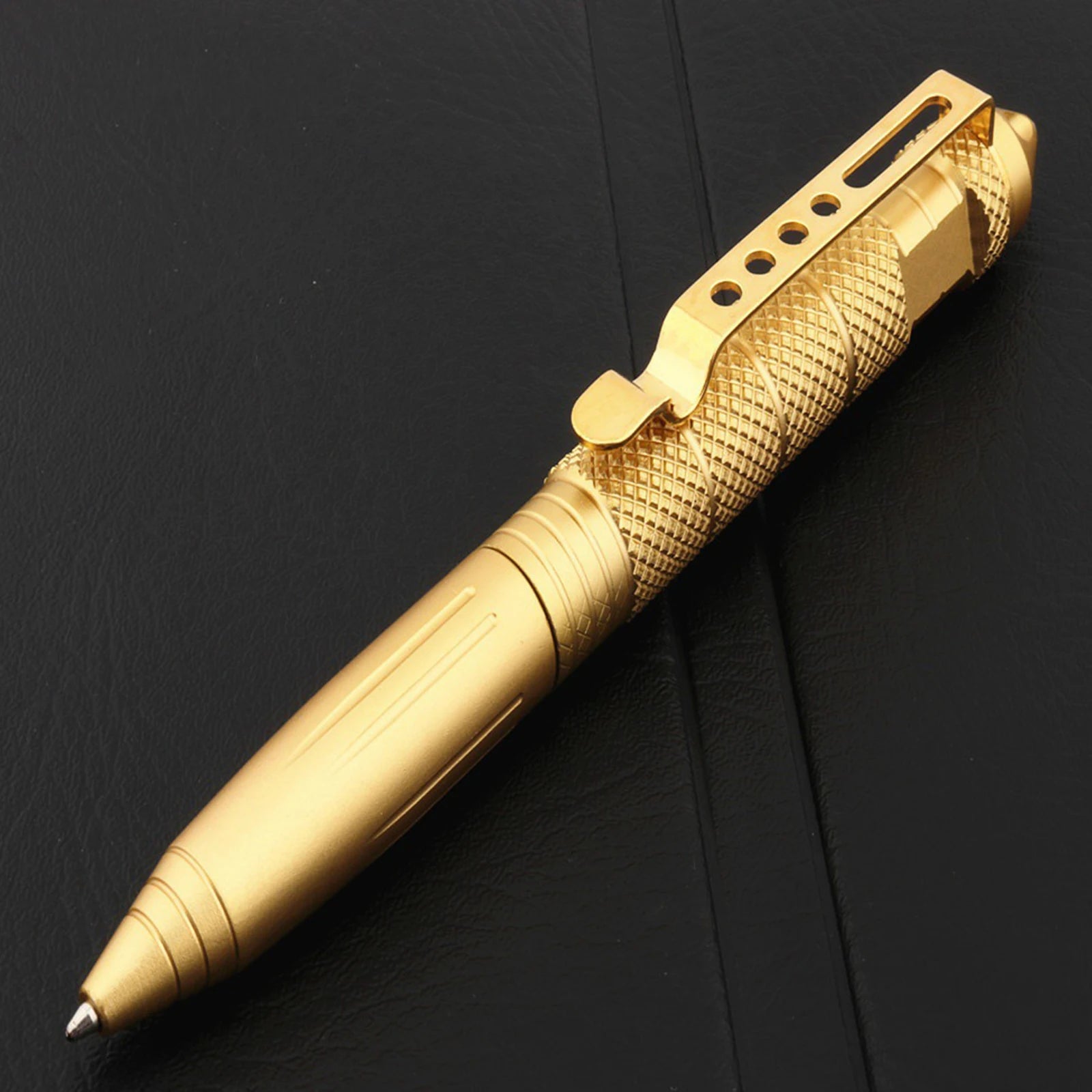 Multi-Functional Tactical Pen – Steel Self-Defense & Survival Tool