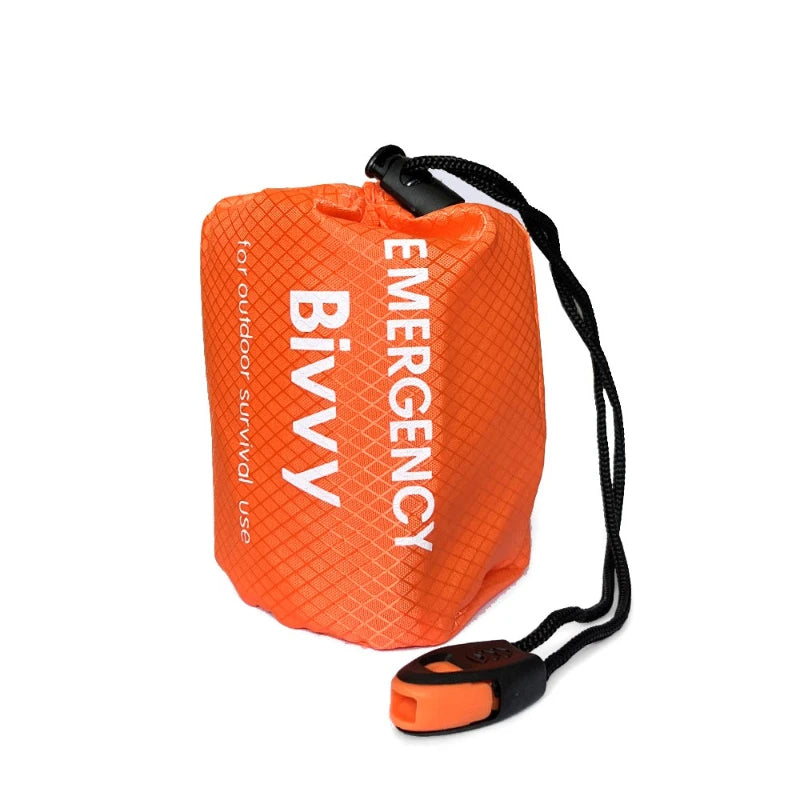 EDC Outdoor Thermal Survival Sack – Waterproof Emergency First Aid Kit