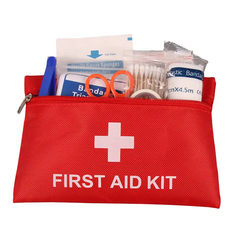 Portable Emergency First Aid Bag Kit – Household, Travel & Outdoor Survival