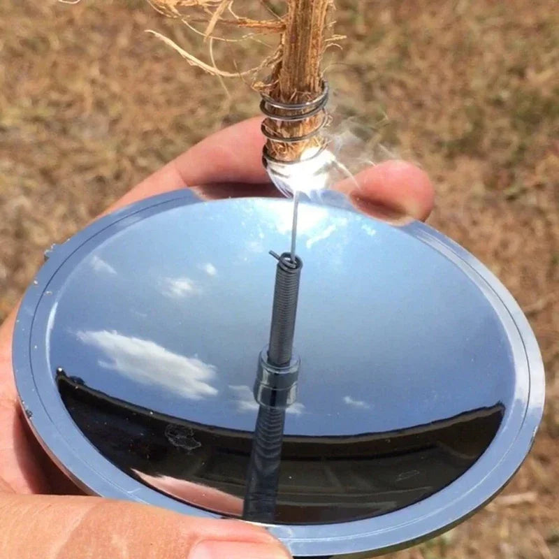 Portable Solar Lighter – Waterproof Windproof Fire Starter for Outdoor Survival