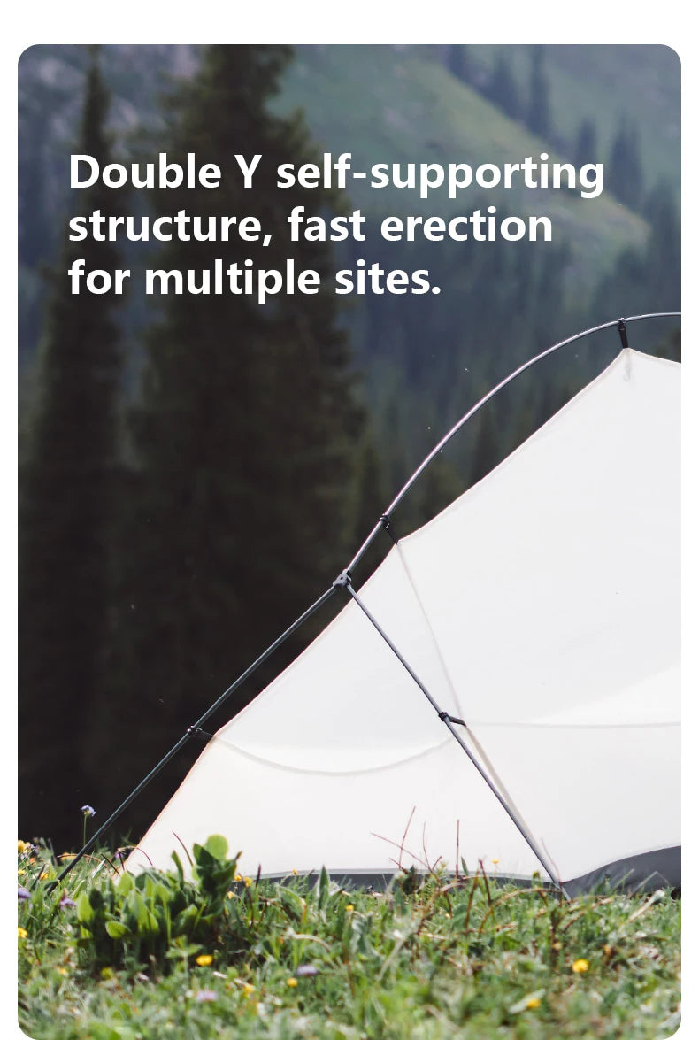 Naturehike Cloud Up 2-Person Ultralight Tent – Waterproof Camping & Hiking