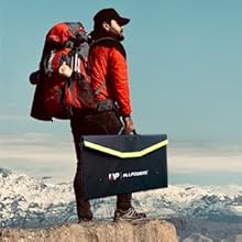 ALLPOWERS Foldable Solar Panel – 100/200W Portable Battery Charger